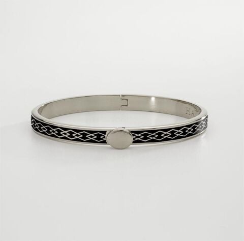 Skinny Parterre Chain 6Mm Black Palladium