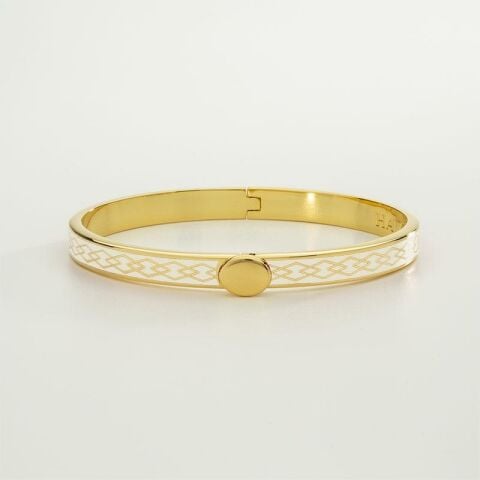 Skinny Parterre Chain 6mm - Cream - Gold - NEW