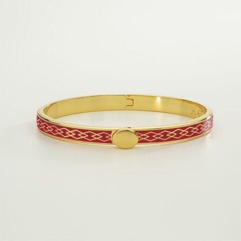 Skinny Parterre Chain 6mm - Red -Gold - NEW