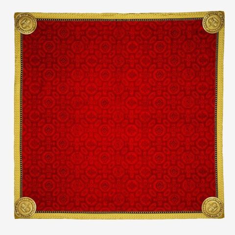 Chapel Royal Livery Collection 90X90 100 Percent Silk Scarf