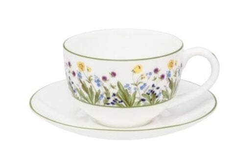 Wildflower Teacup & Saucer