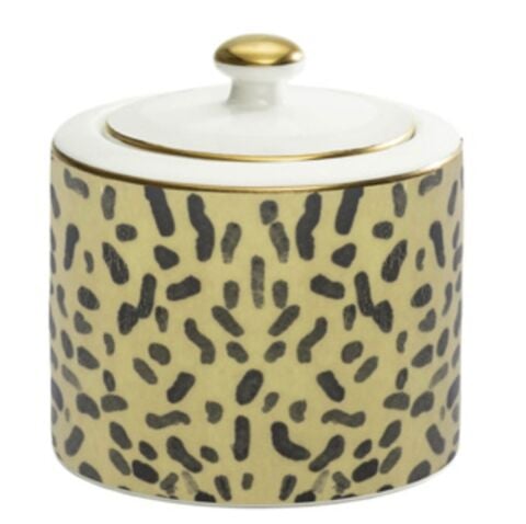 Leopard Sugar Bowl