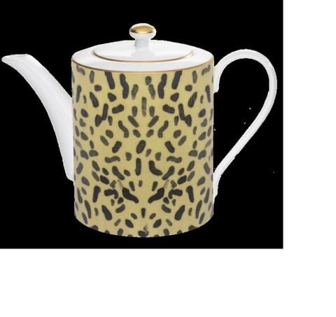 Tr Leopard Teapot