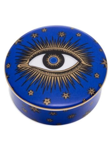 Evil Eye Round Trinket Box