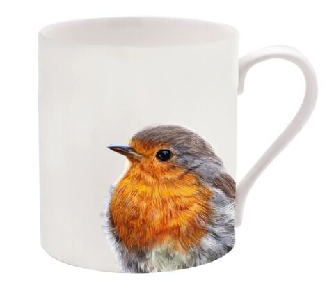 Woodland Wildlife Robin Mug