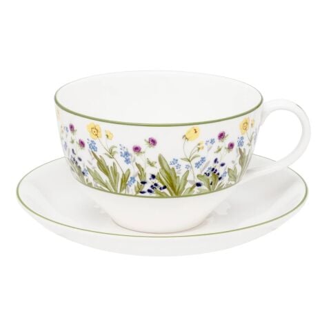 Highgrove Wildflower Breakfast Cup And Saucer