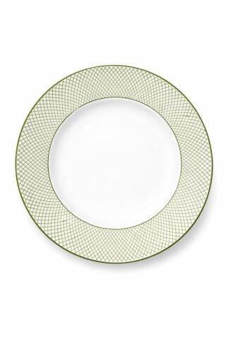 Green Trellis 13'' Chareger plate