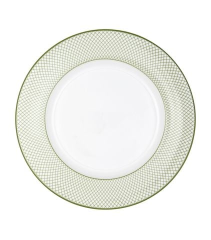 Green Trellis 13'' Chareger plate