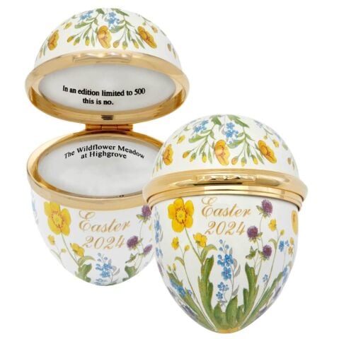 2024 Easter Egg Highgrove Enamel Box