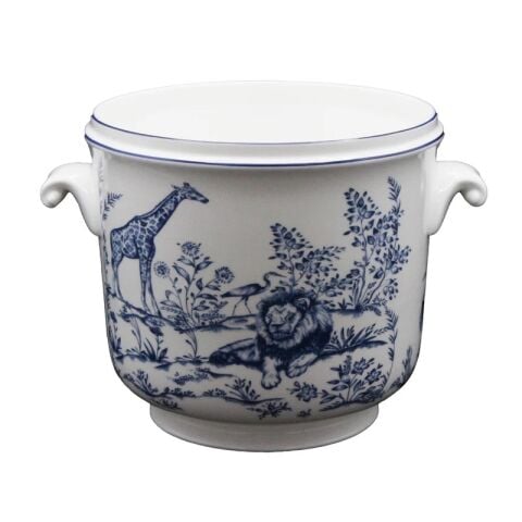Serengeti Multi Animal Large Cachepot