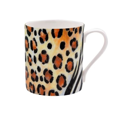 Mixed Animal Print - Non - Gild - Mug Set x 2