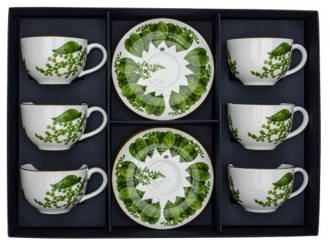 Al Fresco - Tea Cup & Saucer Set x 6