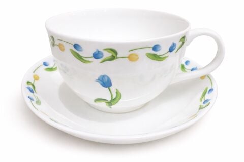Istanbul Tulip - Breakfast Cup & Saucer