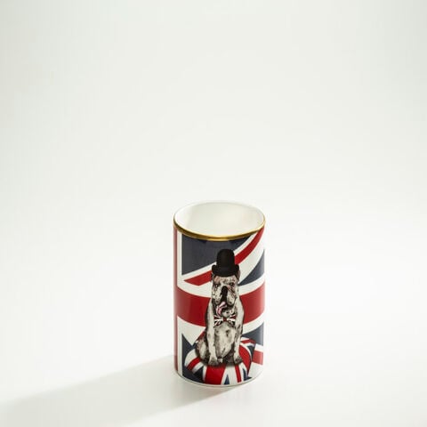 Bulldog Gold Pen Pot