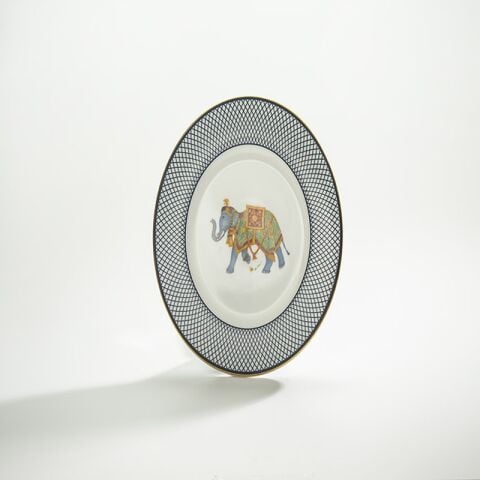 Ceremonial Indian Elephant - 6'' plate