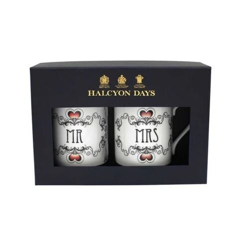 Mr And Mrs Mug Set X 2