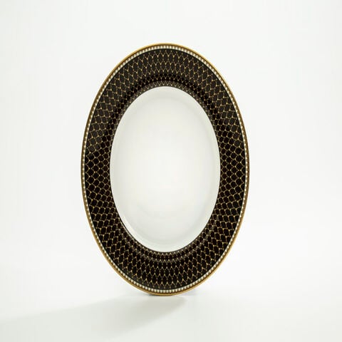 Antler Trellis Black 20 Cm Plate