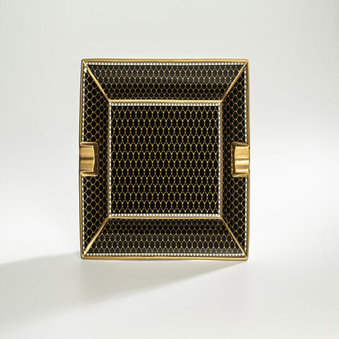Antler Trellis Black Ashtray