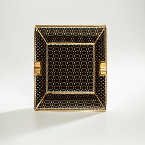 Antler Trellis Black Ashtray