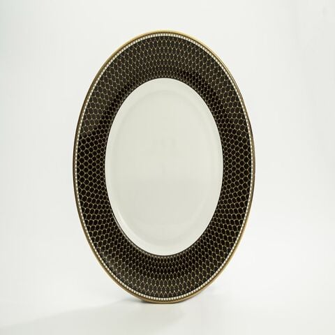 Antler Trellis - Black - 10'' Plate