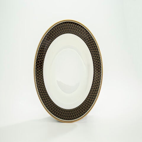 Antler Trellis Black 23 Cm Rim Soup