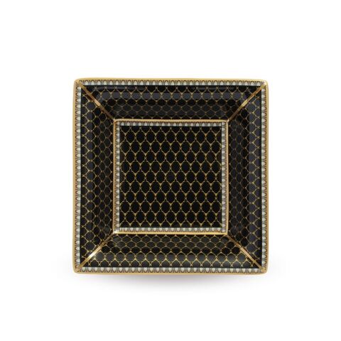 Antler Trellis - Black - Square Tray