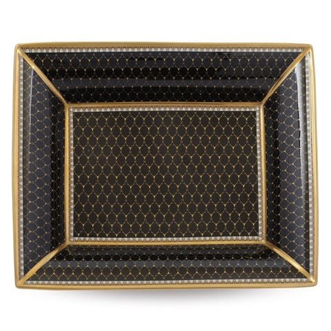 Antler Trellis - Black - Trinket Tray