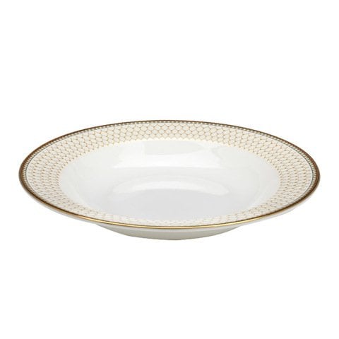 Antler Trellis - Ivory - 9'' Rim Soup