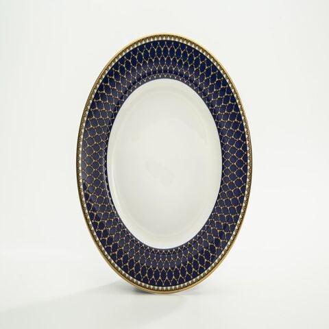 Antler Trellis - Midnight - 6'' Plate