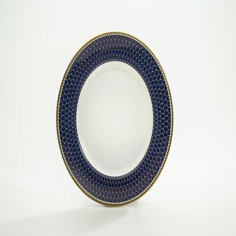 Antler Trellis - Midnight - 8'' Plate