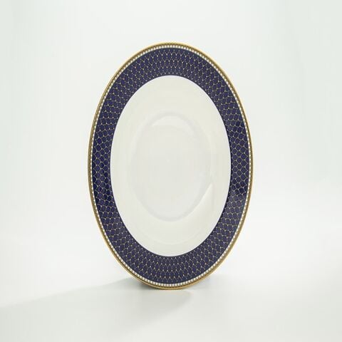 Antler Trellis - Midnight - 9'' Rim Soup