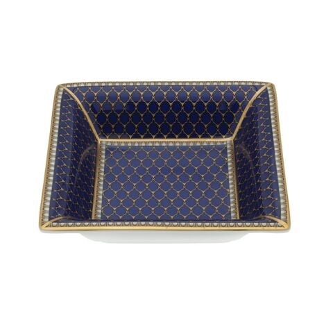 Antler Trellis - Midnight - Square Tray