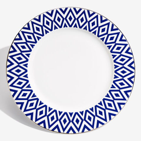 Hrp Aragon Midnight Palladium 33 Cm Charger Plate
