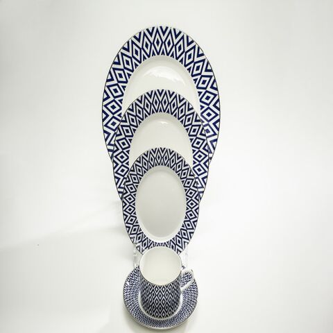 HRP - Aragon - Midnight Platinum -  5 Piece Place Setting