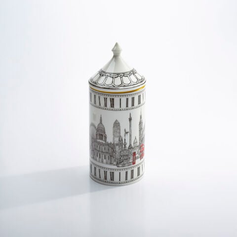 The London Icons Hyacinth Lidded Candle