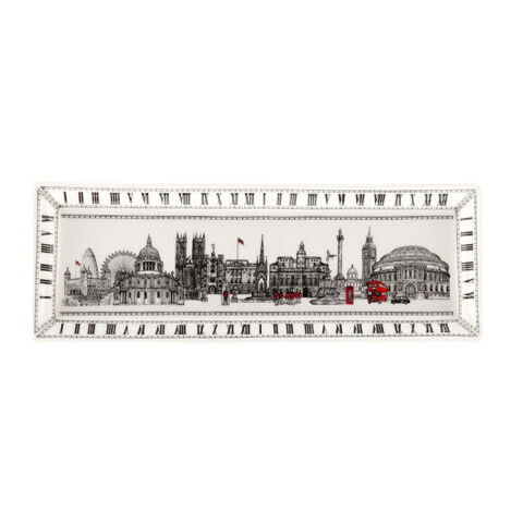 The London Icons Rectangular Tray