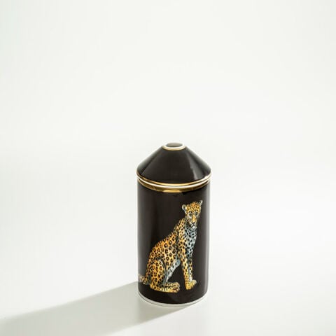 Mw Leopard Black Reed Diffuser Jasmine