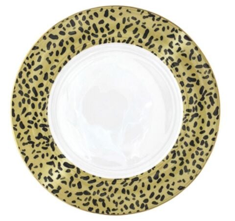 Tr Leopard 33 Cm Charger Plate
