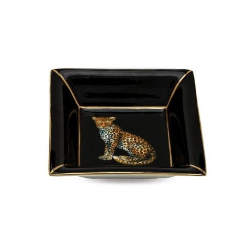 Mw Twin Leopards Square Tray