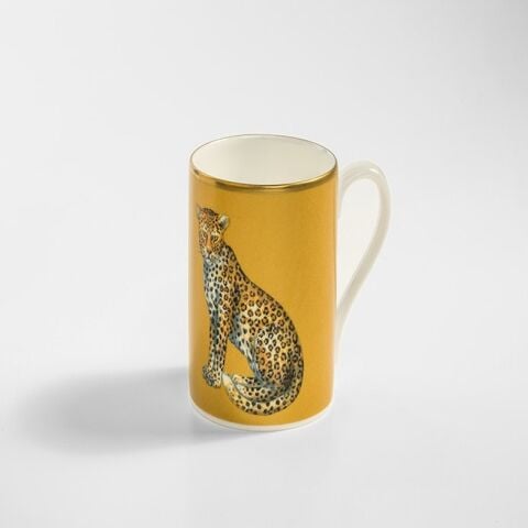 Mw Leopard Gold Mug