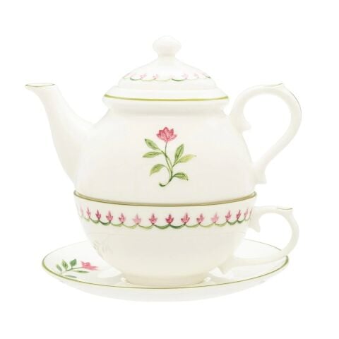 NC Marguerite Pink Tea for One