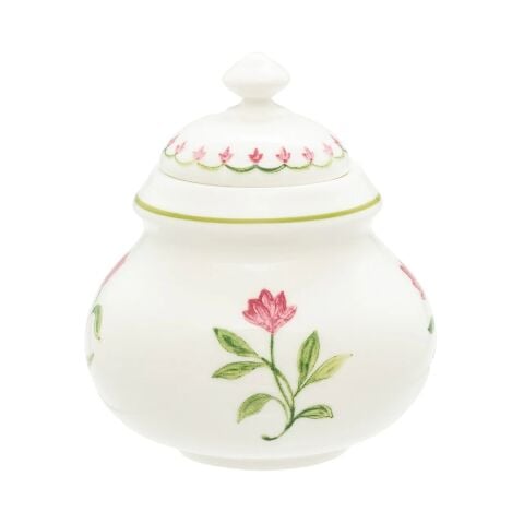 NC Marguerite Pink Sugar Bowl
