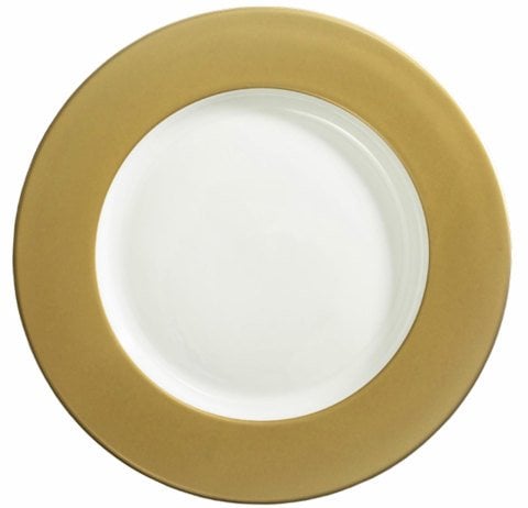 Plain Border - Gold  -  13'' Charger Plate