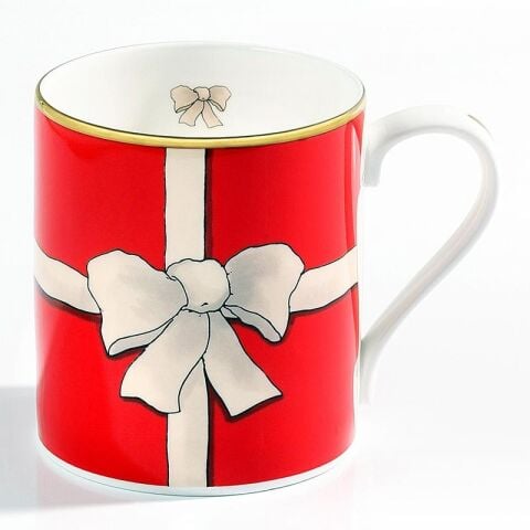 Ribbon - Red- Mug