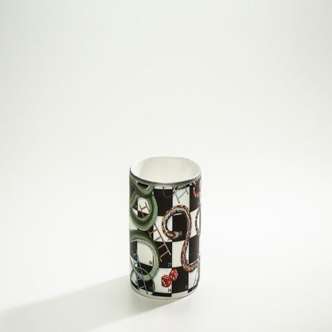 Snakes & Ladders - Platinum - Pen Pot