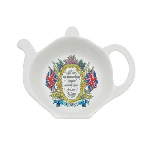 Vivat Regina - Ivory - Teabag Tidy