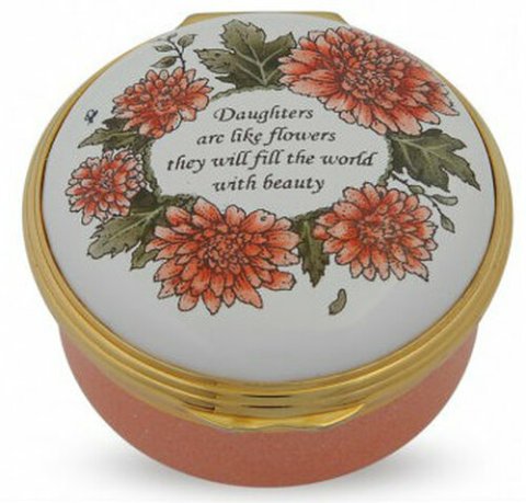 Daughter's Are Like Flowers - Enamel Box