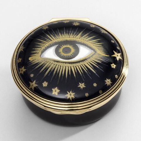Evil Eye Enamel Box