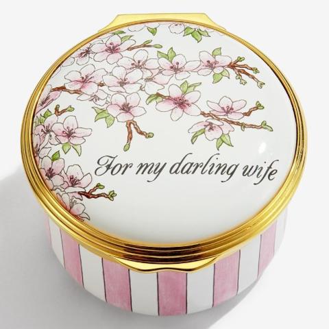 For My Darling Wife - Enamel Box
