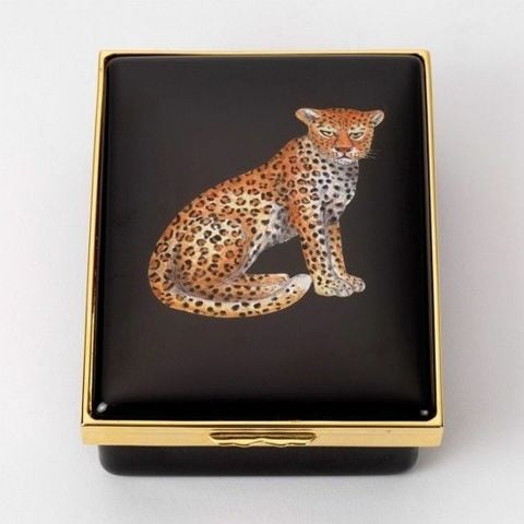 MW Leopard - Enamel Box